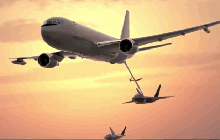 Điều gì xảy ra nếu máy bay hết nhiên liệu giữa không trung?