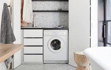 Nếu như nhà bạn không có ban công đặt máy giặt thì đây là 5 nơi "hoàn hảo" để cất chúng