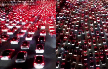 Choáng với hình ảnh xe cộ chật cứng trong mùa Xuân vận tại Trung Quốc, người dân vẫn được khen vì một điều