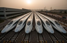 Trung Quốc lại gây choáng ngợp với mạng lưới đường sắt cao tốc "dài hơn 1 vòng Trái đất": Quá hiện đại!