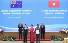 Thủ tướng hai nước Việt Nam, Úc chứng kiến lễ công bố đường bay thẳng Thành phố Hồ Chí Minh - Brisbane của Vietjet