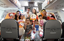 Ngày Tết Trung thu đặc biệt của các bạn nhỏ trên những chuyến bay Vietjet