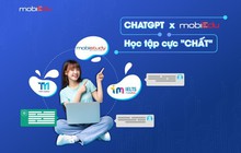 Học tập cùng ChatGPT với mobiEdu