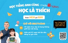 Học tiếng Anh cực thích cùng MobiEnglish