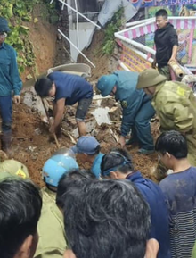 3 cháu bé tử vong thương tâm sau trận sạt lở vì mưa lớn ở Hà Nội