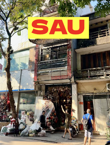 Cảnh tượng tại "phố Noel" trên Hàng Mã lúc này