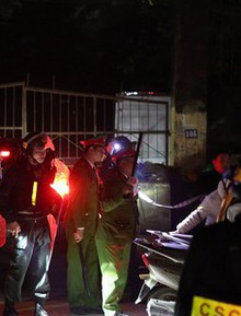 Công an Lạng Sơn phong tỏa lối vào Trạm Quản lý thị trường số 4