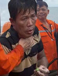 42 giờ lênh đênh giữa biển của người đàn ông Lý Sơn: Ăn sống cua cá nhỏ để sinh tồn, ngửa mặt lên trời uống nước mưa