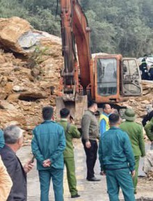 Vụ sạt lở vùi lấp nhiều người trên quốc lộ: Xác định 5 người thương vong