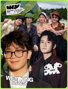 Đường đua Young ID của WeYoung 2025 tăng nhiệt từng giờ: Xem là muốn vote!