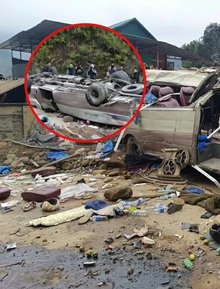 Danh tính 9 người tử vong trong vụ lật xe chở đoàn giáo viên từ Hà Nội đi từ thiện ở Lào Cai