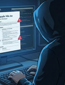 Chiến dịch tấn công Hanoi Thief: Dùng CV giả để cài mã độc vào doanh nghiệp