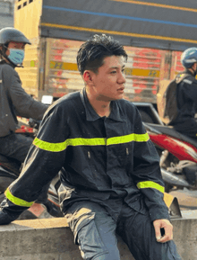 Nguyễn Mai Thi - chàng lính cứu hỏa liều mình cứu nữ sinh 17 tuổi trước mũi xe container mất lái