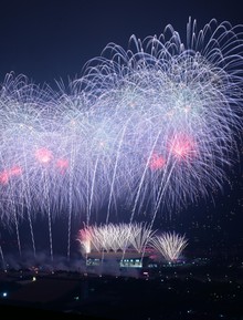 Màn pháo hoa hoành tráng rực sáng trên bầu trời Hà Nội tối 23/1: Quá mãn nhãn!