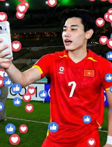 Đình Bắc tiếp tục "out trình", bài đăng "Vua phá lưới" trên AFC chiếm trọn "spotlight"