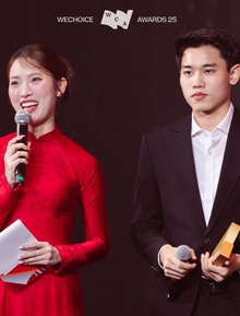 Màn bắn "tiếng Nghệ An" gây sốt của Khánh Vy - Đình Bắc: 2 anh tài xứ Nghệ hội tụ ở WeChoice Awards