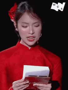 CLIP: Trường đoạn chạm cảm xúc khiến dàn sao Mưa Đỏ, Khánh Vy bật khóc ở Gala WeChoice