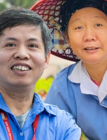 Chân dung chú bảo vệ và cô lao công hot nhất Hà Nội: Người có bằng Cử nhân nghệ thuật, người "bắn tằng tằng" nhiều ngoại ngữ!