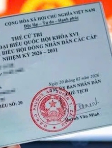 Sau khi bỏ phiếu xong, người dân không nên đăng ảnh thẻ cử tri lên mạng