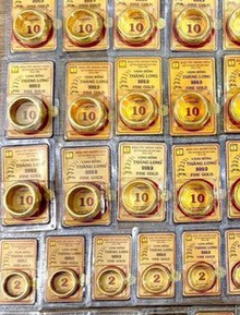 Sáng 20/3: Giá vàng SJC, vàng nhẫn giảm mạnh về mốc 172 triệu/lượng