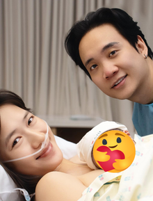 JustaTee thừa nhận ghép ảnh đưa Trâm Anh đi đẻ