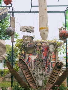 Đem cả xác máy bay và vỏ bom ra trưng bày, 2 không gian nghệ thuật mới ở Bảo tàng Hà Nội khiến nhiều người nổi da gà