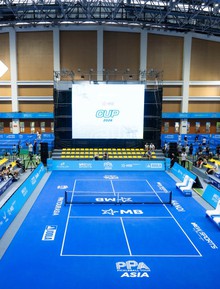 Ngày đầu PPA Asia 1000 - MB Hanoi Cup: Khán đài vắng vẻ nhưng dưới sân "cháy" rực lửa với các tay vợt Việt