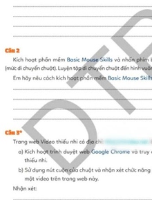 Sách bài tập tin học lớp 3 in "website đen": Thu hồi, dừng phát hành