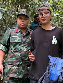 Nam sinh kể 2 ngày mất sóng điện thoại, tự xoay xở khi lạc giữa rừng Tam Đảo