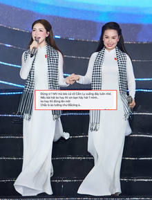 Hoà Minzy phân trần khi bị nói "kéo Cẩm Ly xuống đáy", đáp trả loạt bình luận liên quan câu hát "lúa chín cao nhưng chẳng hề cúi đầu"