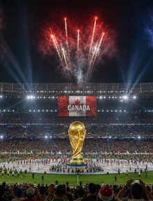 0h30 ngày 13/6: Hoành tráng khai mạc World Cup tại Canada, dàn sao khuấy đảo lễ hội, tạo cột mốc lịch sử
