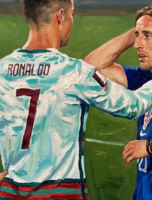 Khoảnh khắc lịch sử ở Toronto: Ronaldo, Modric và tình bạn không tiếng còi nào chấm dứt được