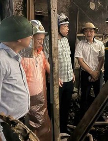Cháy nhà trong đêm ở Hà Nội, 5 người tử vong