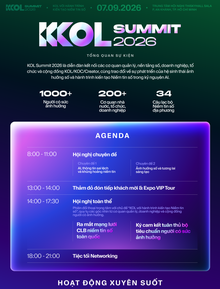 Tất tần tật những điều không thể bỏ lỡ tại KOL Summit 2026!