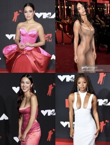 Siêu thảm đỏ VMAs 2021: Olivia Rodrigo ngực khủng đè bẹp Camila Cabello “dừ chát”, Megan Fox mặc như không dẫn đầu dàn mỹ nhân phô da thịt