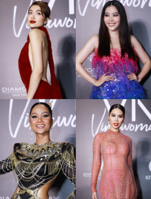Thảm đỏ Chung kết Hoa hậu Hoàn vũ Việt Nam 2022: Lệ Hằng khoe visual đỉnh, Nam Em - H’Hen Niê cùng dàn mỹ nhân đọ sắc