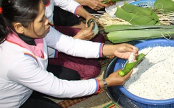 Bánh “tình yêu” mang hương vị đại ngàn của đồng bào Cor ở Quảng Ngãi