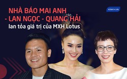 Ninh Dương Lan Ngọc, Quang Hải và nhà báo Mai Anh gây xúc động: "Lotus sẽ mang đến cơ hội lan tỏa niềm tự hào giá trị Việt Nam"