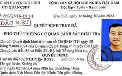 Truy nã đặc biệt đối tượng giao cấu với trẻ em