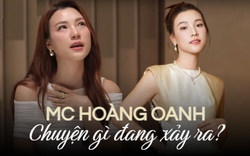 Chuyện gì đang xảy ra với MC Hoàng Oanh?