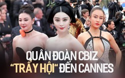 Trò lố gây kinh hãi của "đội quân Cbiz" tại thảm đỏ Cannes