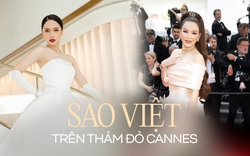 Sao Việt trên thảm đỏ Cannes: Chi cả "núi tiền", người nhận "gạch đá" vì lố lăng đến mức thành thảm hoạ