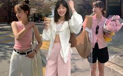 Mê váy áo tông hồng, nàng blogger Hàn có 1001 chiêu diện đẹp suốt hè mà không "ô dề" hay sến súa