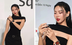 Soi mẫu đồng hồ trên tay Hoa hậu Thùy Tiên: Thiết kế nhìn như Apple Watch, giá chưa đến 3 triệu đồng!