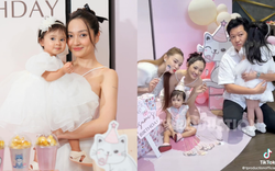 Sinh nhật 1 tuổi con gái Bảo Anh: Bé Misumi xinh như công chúa, gia đình Trường Giang và dàn sao tham dự