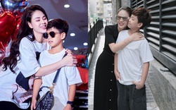 Lương Thu Trang làm mẹ đơn thân, con trai 11 tuổi sắp cao bằng mẹ, ra dáng soái ca nhí