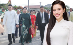 Chủ tịch tập đoàn Sơn Hải và phu nhân gây sốt