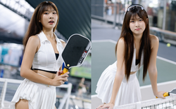 Em Kim vén váy tập Pickleball 7 ngày/tuần, ngày nhiều nhất 16 tiếng!