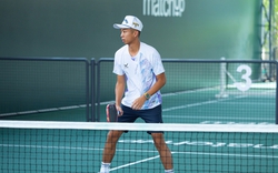 Bắt gặp Quang Dương tập luyện tại sân Pickleball của Trịnh Linh Giang và Lý Hoàng Nam
