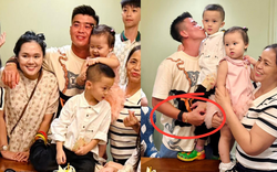 Duy Mạnh được vợ tặng vòng tay gần 200 triệu, tiểu thư Quỳnh Anh gây chú ý với mặt mộc ở nhà chồng